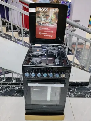 Oryx 50 X 60cm Standing Cooker 3g + 1e Hotplate With Ignition