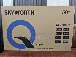 Skyworth 50′′ Q6000h Qled+ Google TV (New Model) – 50q600h