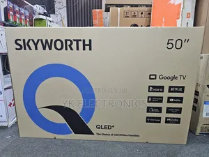 Skyworth 50′′ Q6000h Qled+ Google TV (New Model) – 50q600h