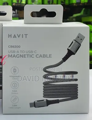 Havit Cb6300 3a Usb Type C Magnetic Cable