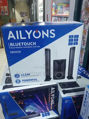 Ailyons 2.1ch Sb502k Subwoofer /Speaker System 
