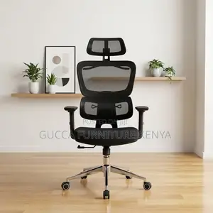 High Back Orthopedic Adjustable Desk Seat