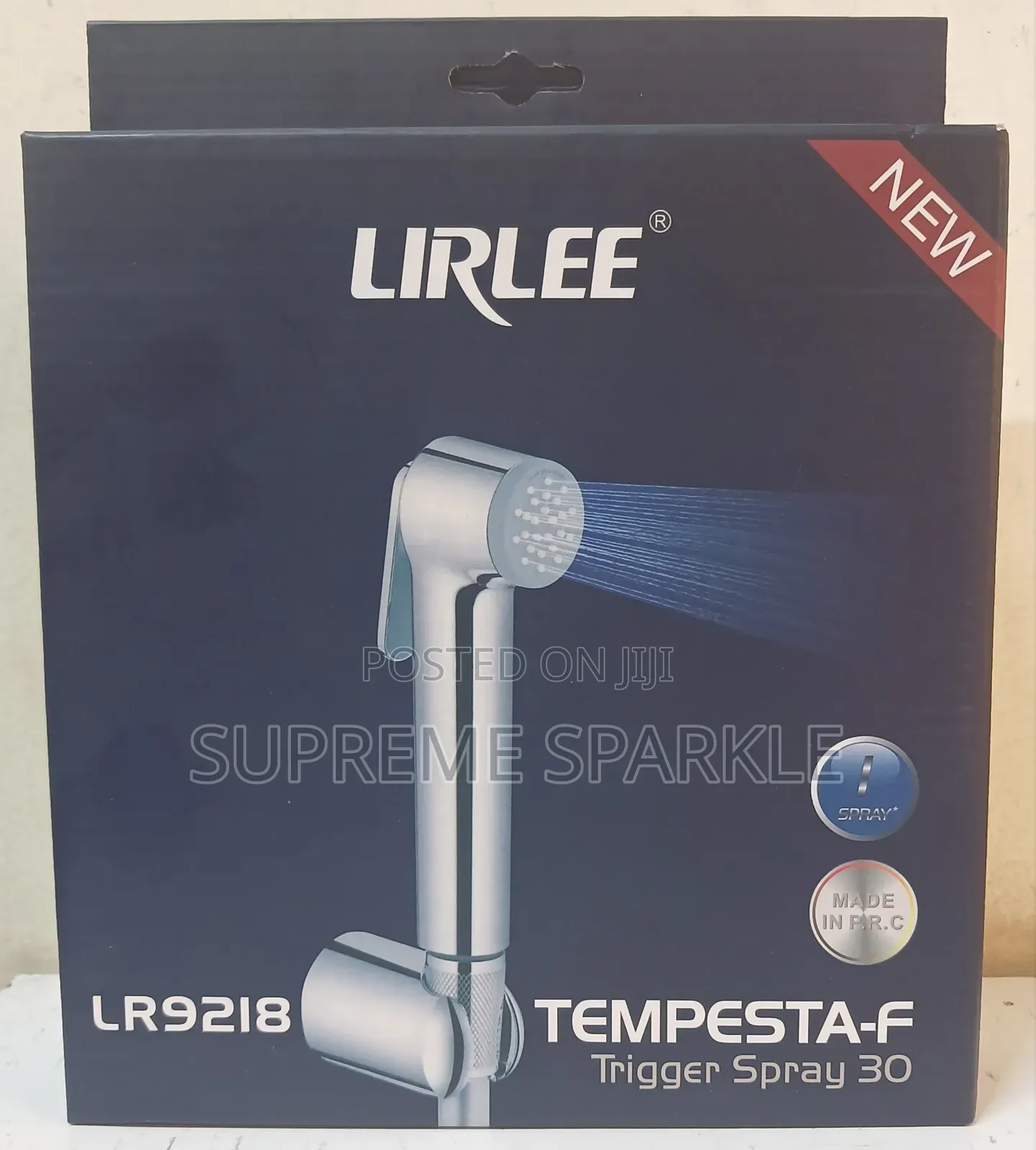 Lirlee Trigger Spray Bidet/Arabic Shower Head.