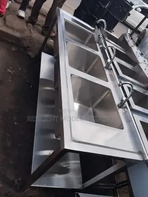 Stainless Steel Triple Bowl Sink