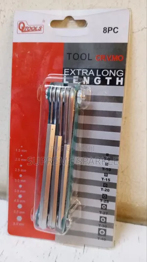 Folding Hex Key (Allen Key) Set.