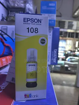Epson Genuine Ink 108 Yellow C13t09c44a