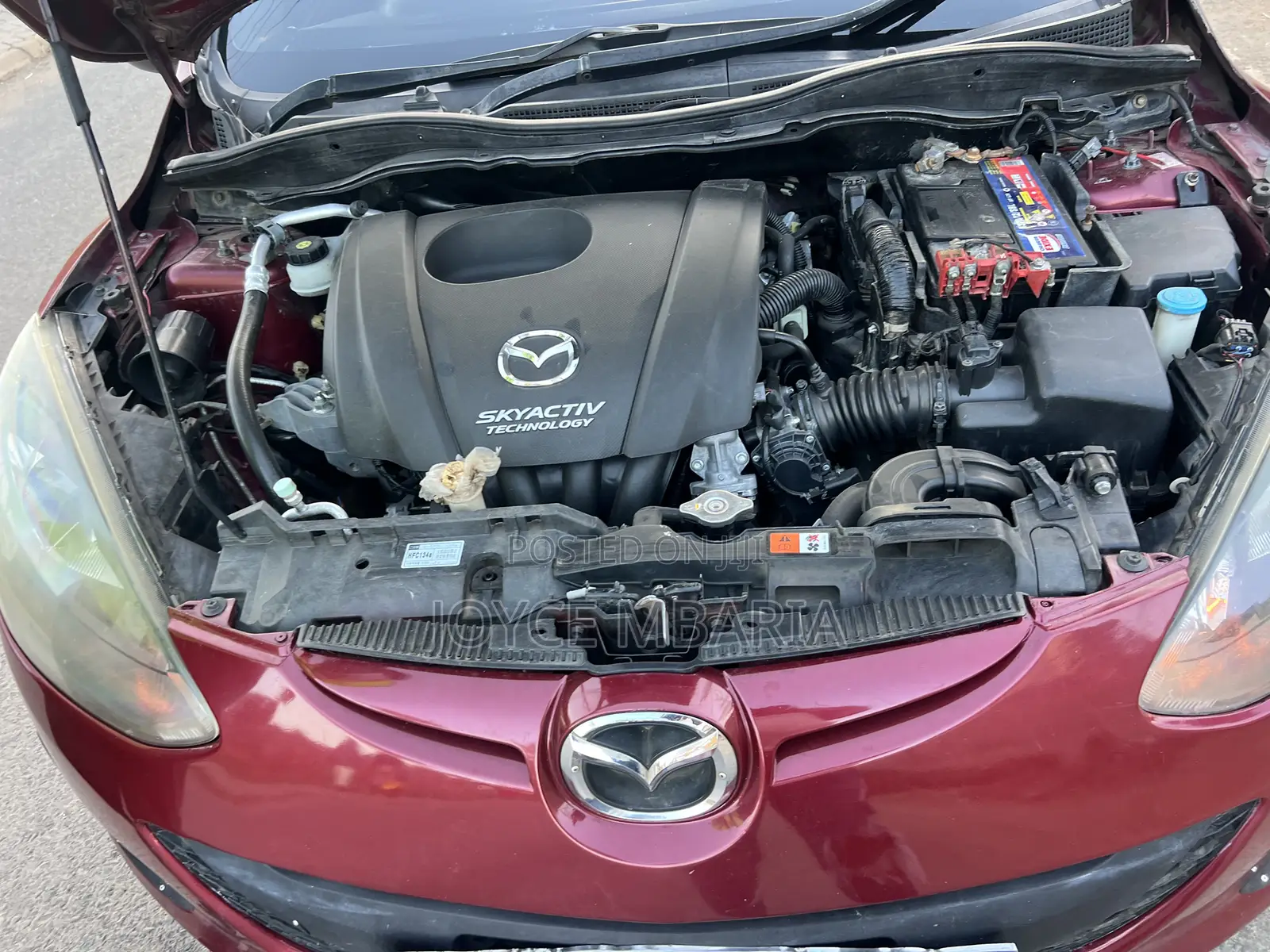 Mazda Demio 2014 Maroon