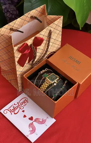  Bracelets/ Watch Valentines Ladies Gift Package