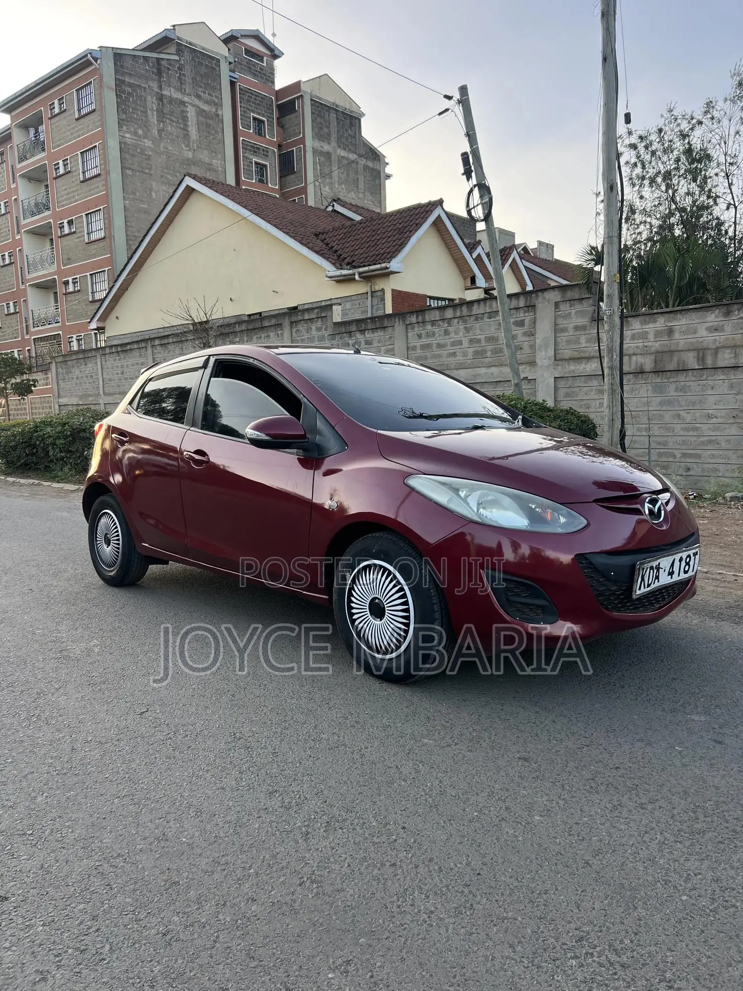 Mazda Demio 2014 Maroon