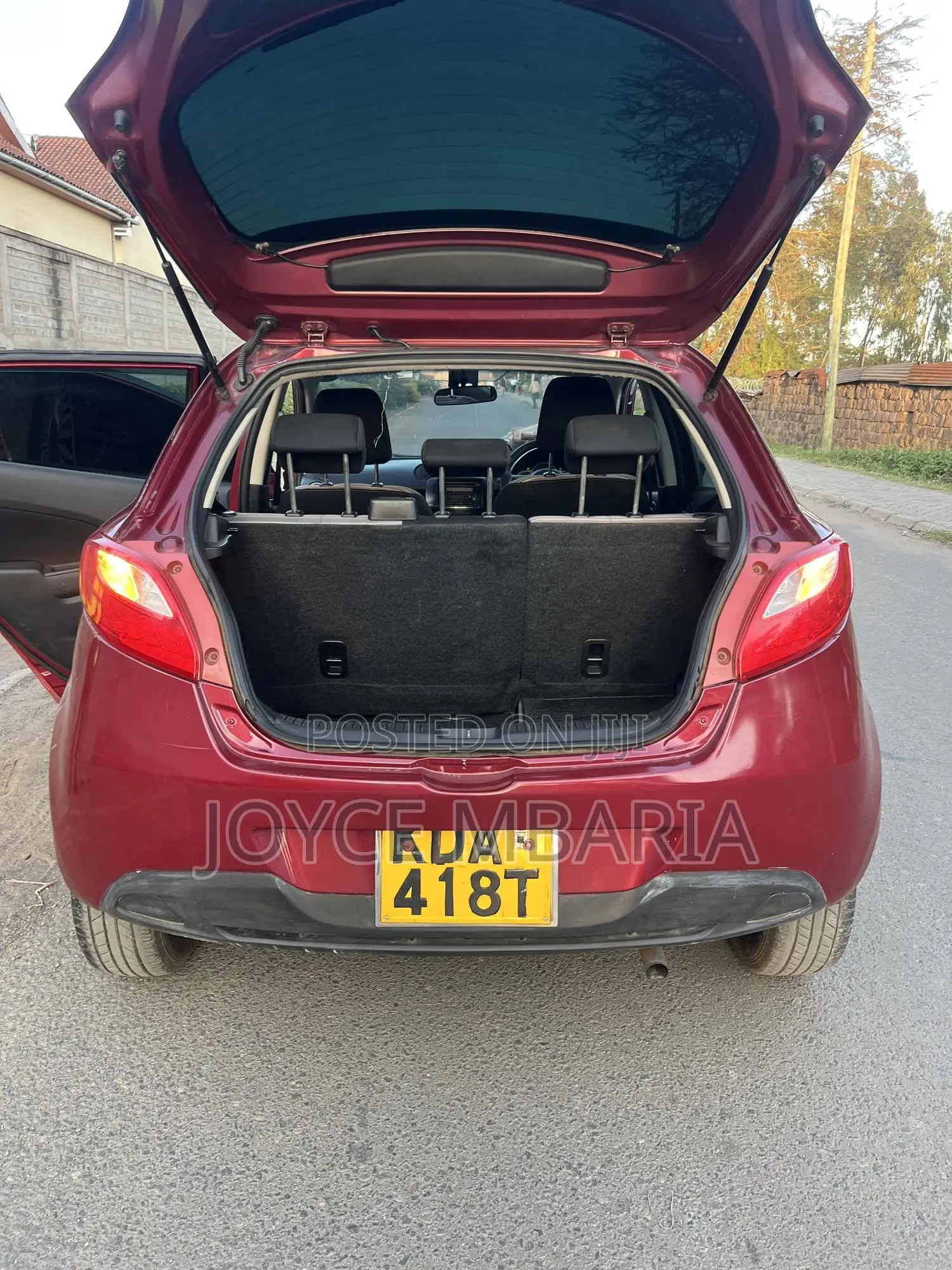 Mazda Demio 2014 Maroon