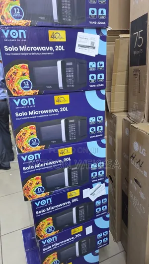Von Vams-20dgs Microwave Oven Solo. 20l