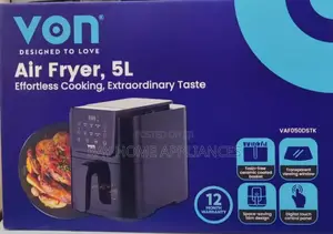 Digital Slim Design Air Fryer Von 5litres