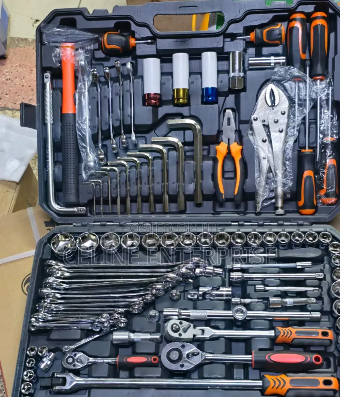 142pcs Mechanical Toolbox