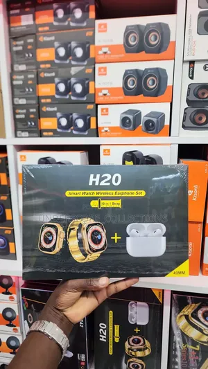 H20 Smart Watch Wireless Earphone Set
