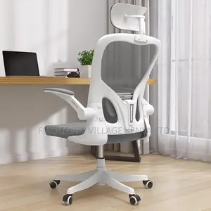 Office Chairs - Orthopedic Office Seat In White