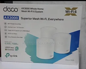 Tp-Link Deco X50 - Ax3000 Superior Mesh Wifi