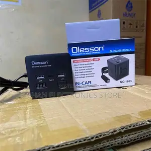 Intelligent Affordable Car Power Inverter 150 Watts Dc 12v to Ac 220v