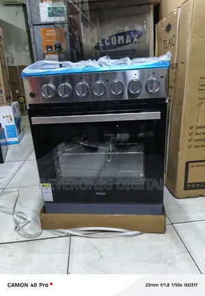 Haier 60*60 Standing Cooker, 3+1, Wok Burner, FFD Device