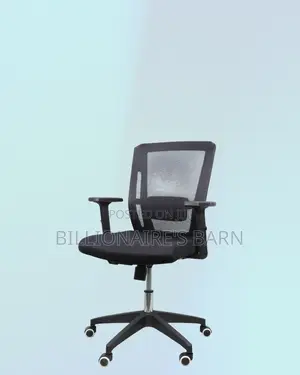 Barn Origin Mid-Back Office Chair — Office-Ready Style, Nylon Base