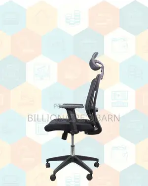 Black Ergonomic Office Chair |Workday Comfort, Breathable Mesh Airflow