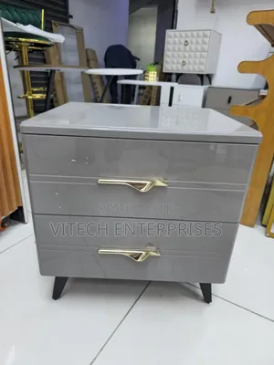 Solid Wood Bedside Table Nightstand