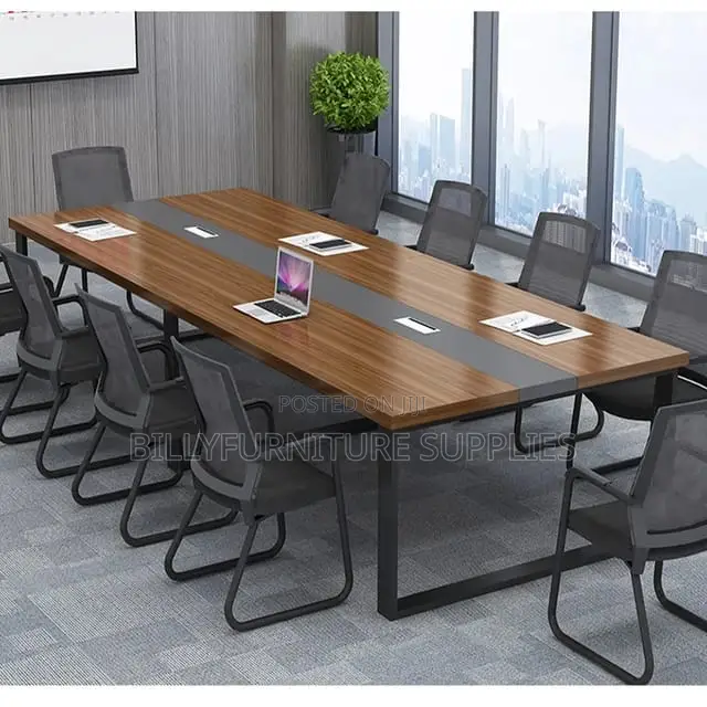 2.4m Boardroom Table With Stylish Design