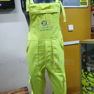 Festival Wear Dungaree in Luminous Green