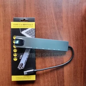 Type C to HDTV 8 in 1 Usb Hub