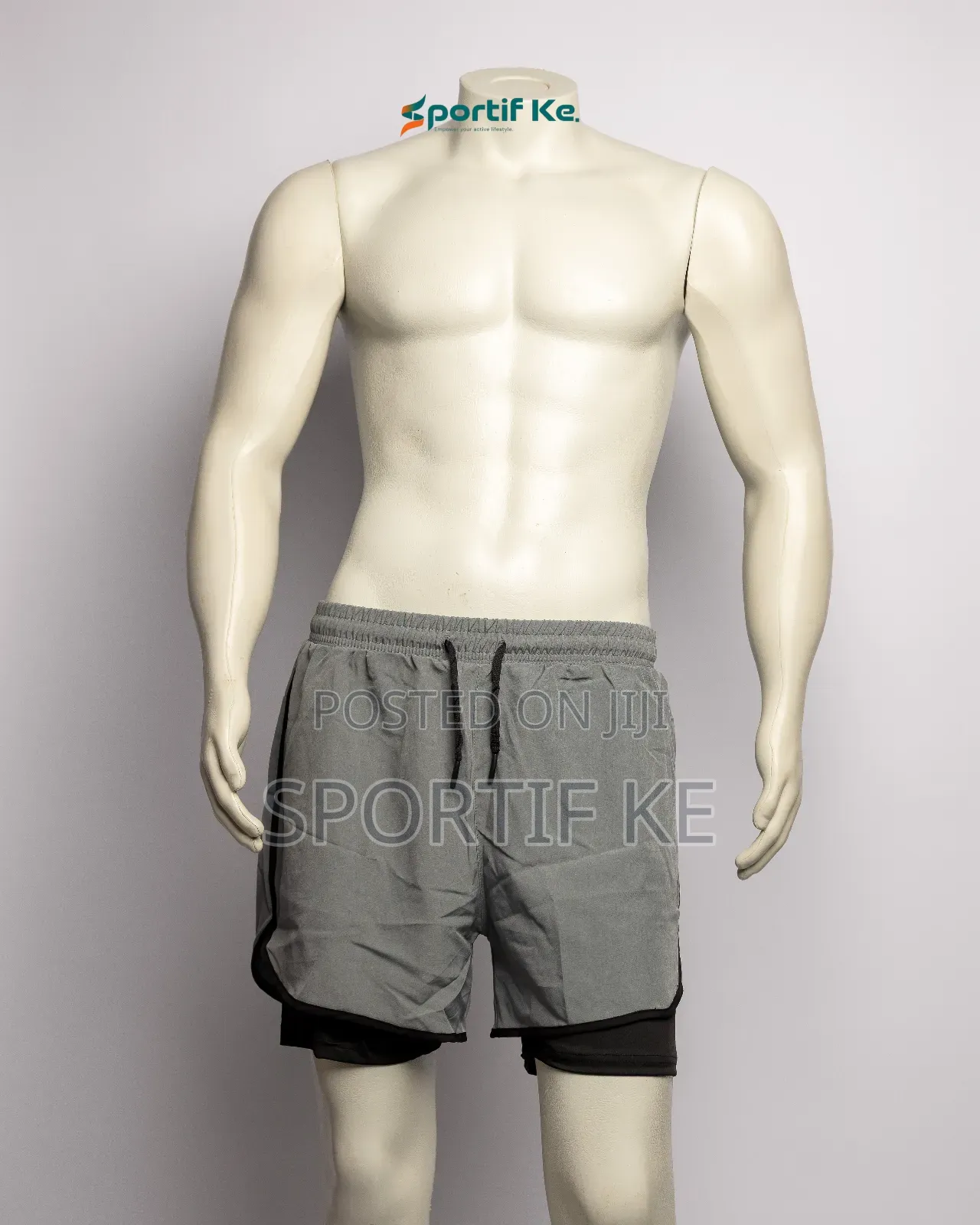 Men’S 2-in-1 Running Shorts With Compression Liner
