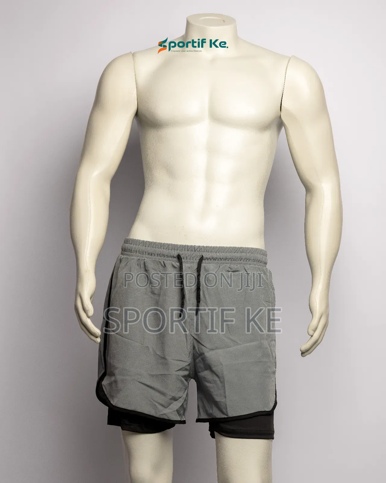Men’S 2-in-1 Running Shorts With Compression Liner