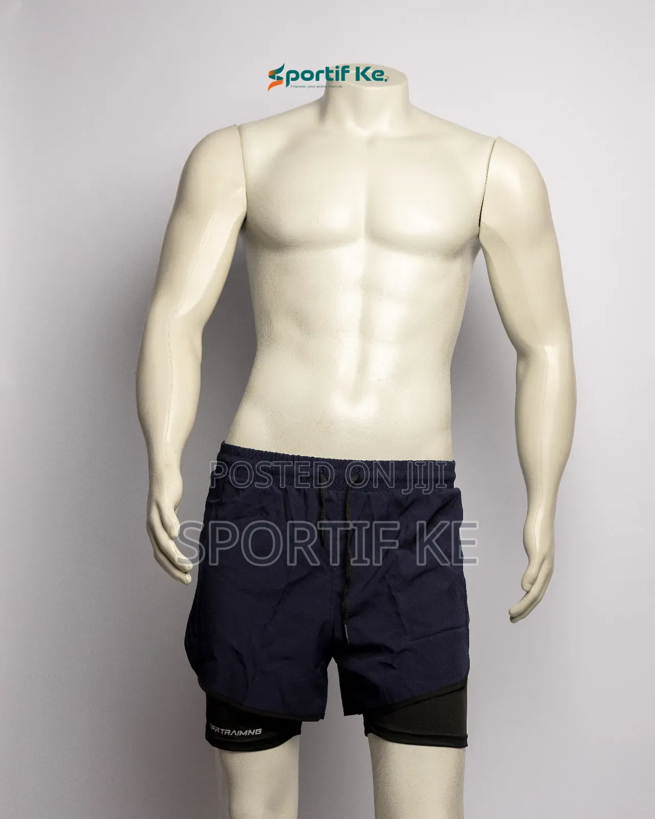 Men’S 2-in-1 Running Shorts With Compression Liner