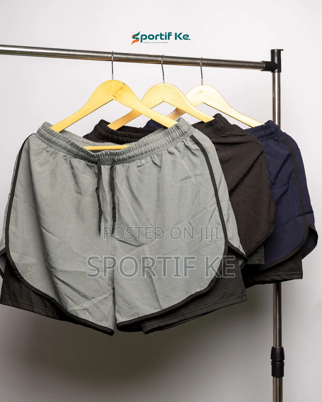 Men’S 2-in-1 Running Shorts With Compression Liner