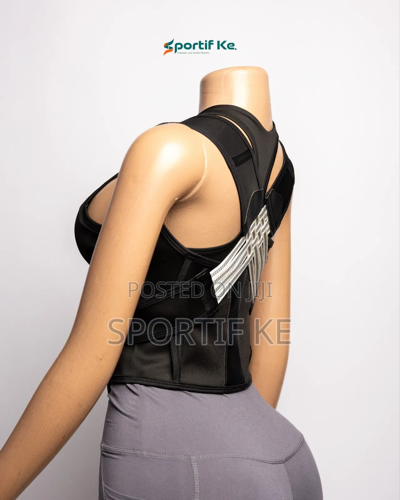 Adjustable Posture Corrector With Back Support Strap
