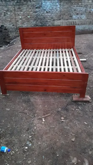 Modern Slat Wood Bed Size 5 by 6