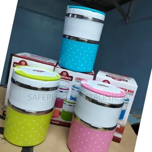 * Rashink Double Layer Lunch Box-