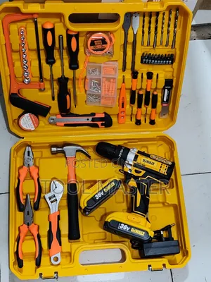 Dewalt 36v Cordless Toolset / 36v Cordless Drill With Toolkit