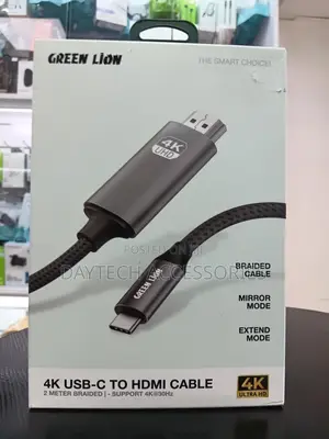 Green Lion Hdmi Cable 2 Meter - Black