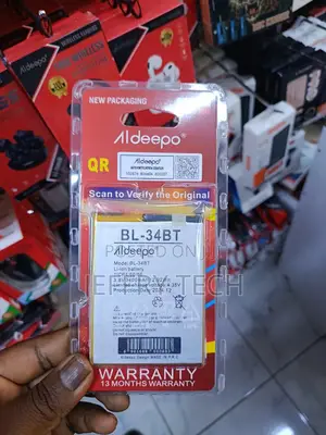 Aldeepo Bl-34bt Li-Ion Battery, Compatible With the Tecno Spark 2