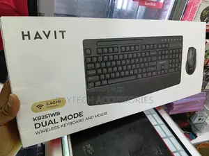 Havit Kb251wb Dual Mode Wireless Keyboard and Mouse Combo.