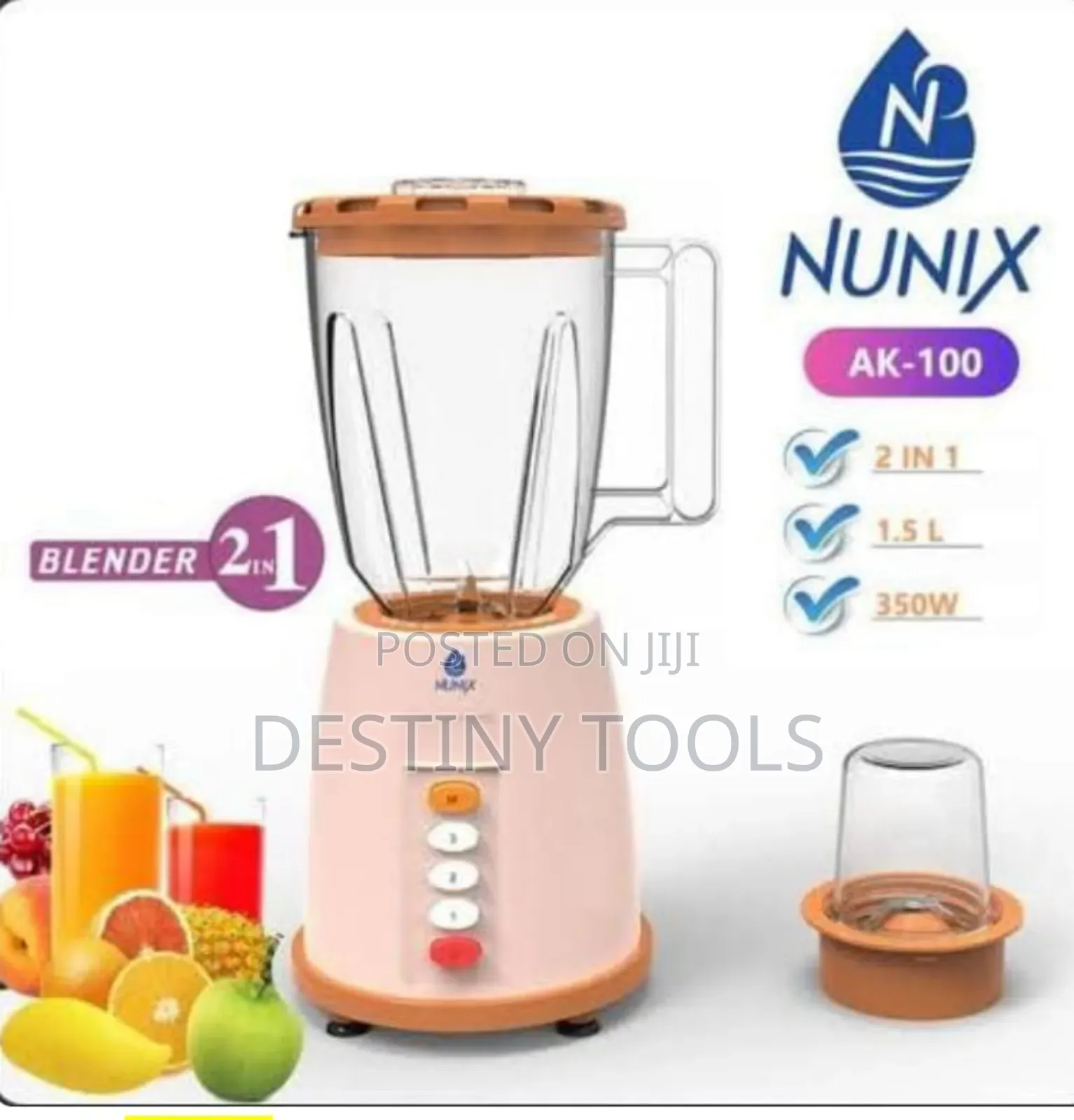 Nunix Blender 2in1 1.5l