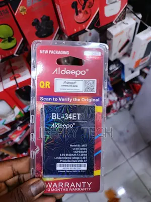 Aldeepo Bl-34et Is a Replacement Lithium-Ion Mobile Phone Battery