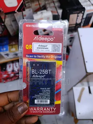 Aldeepo Bl-25bt Is a 2500mah Lithium-Ion Replacement Battery Tecno