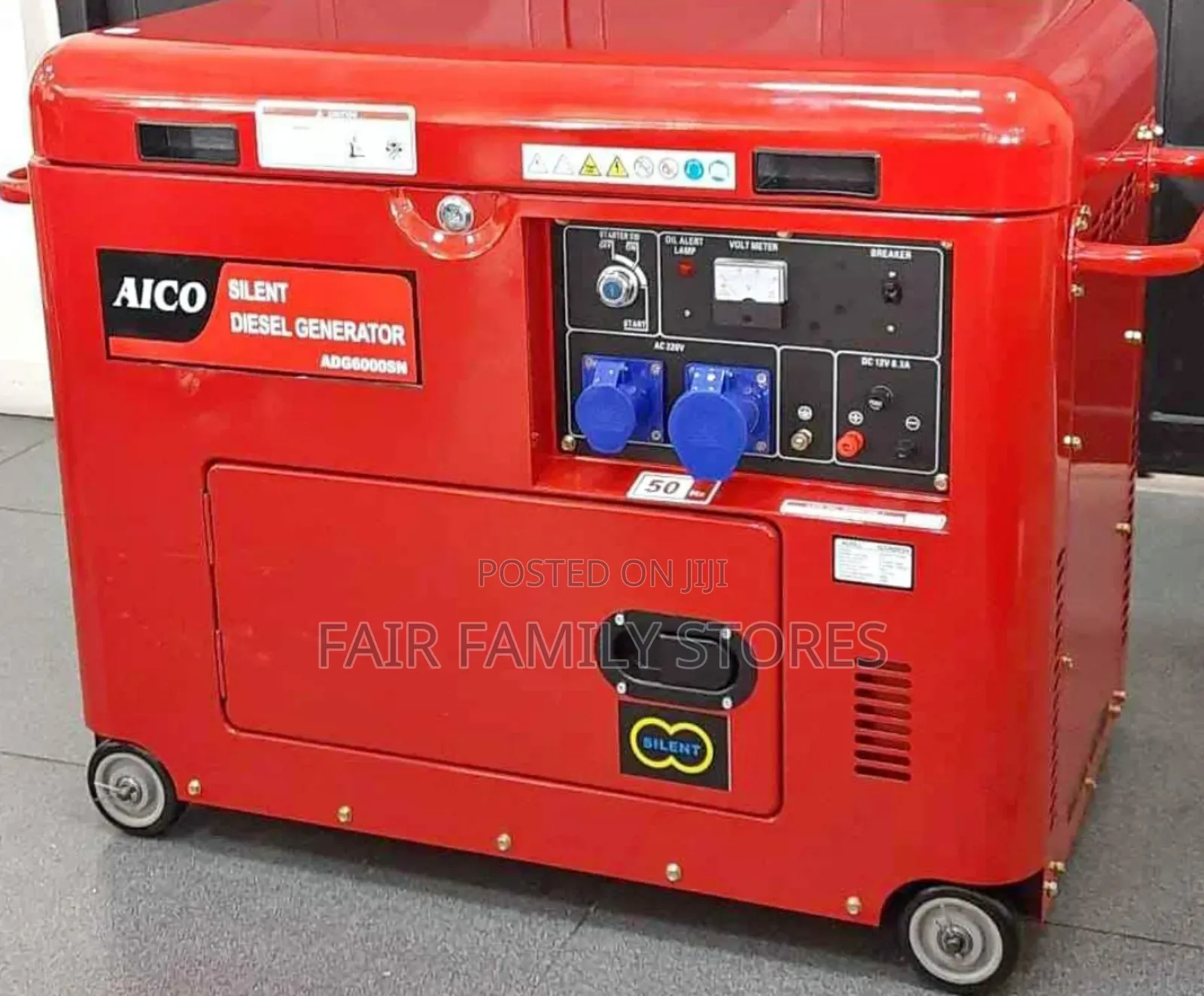 Aico Japan Diesel Generator Adg6000sn  7.5kva