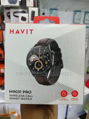 Havit M9031 Pro Classic Waterproof Touch Screen Fitness Smart Watch.