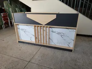 Stylish Reception Desk With Storage