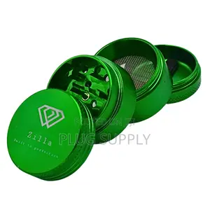 Zilla 50mm (Small) Aluminium Metallic Alloy Herb Grinders