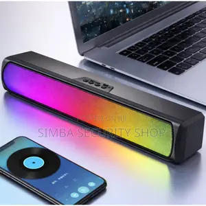 Q4 Portable Bluetooth Sound Bar RGB Led Wireless Speaker Music Tf Card