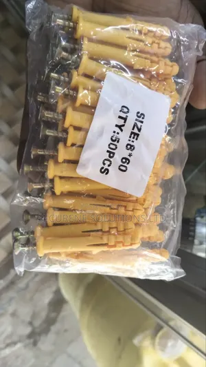 Plastic Expansion Tubes/Wall Plugs/Anchors, And Screws