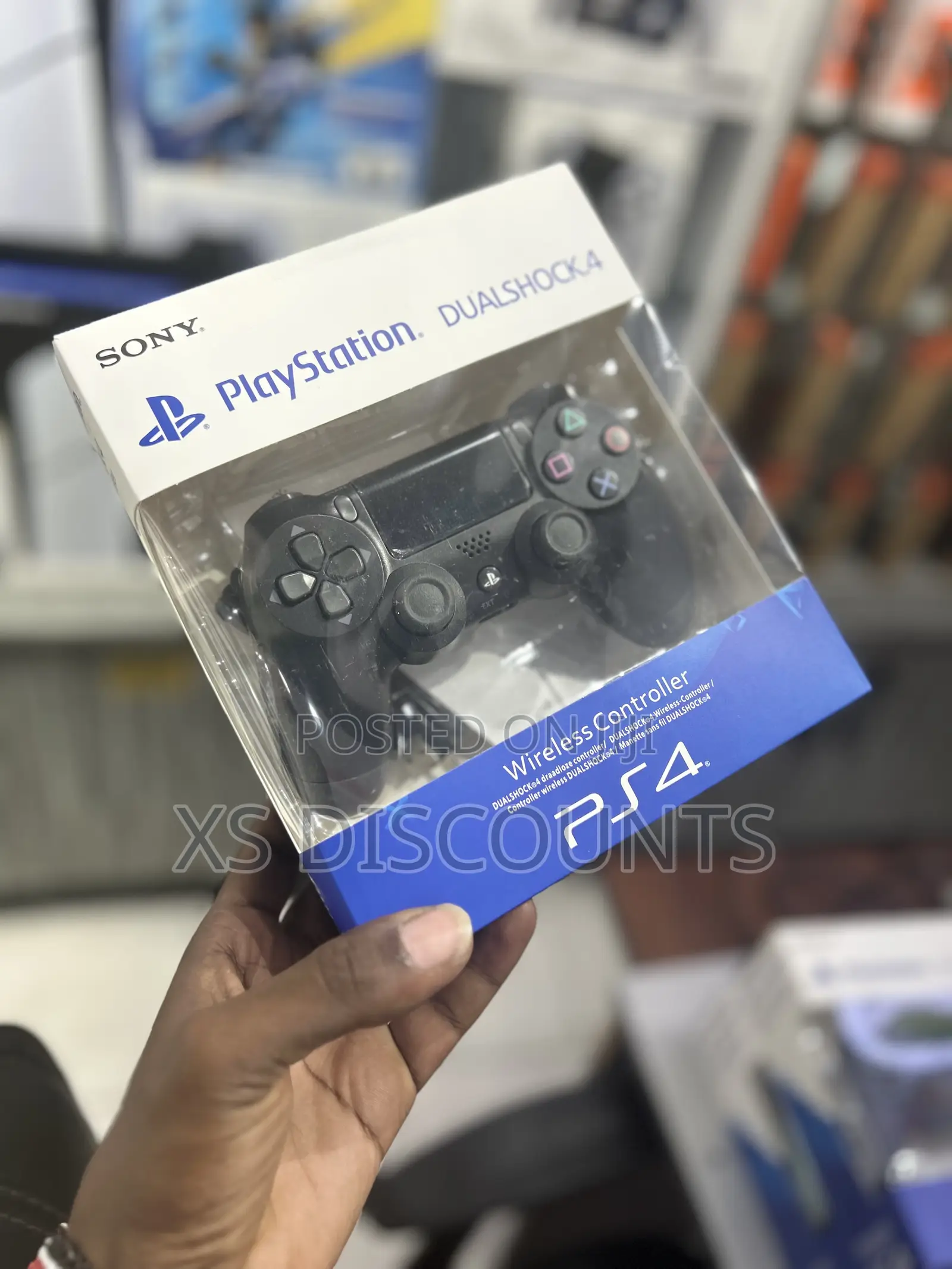 Black Ps4 Controller
