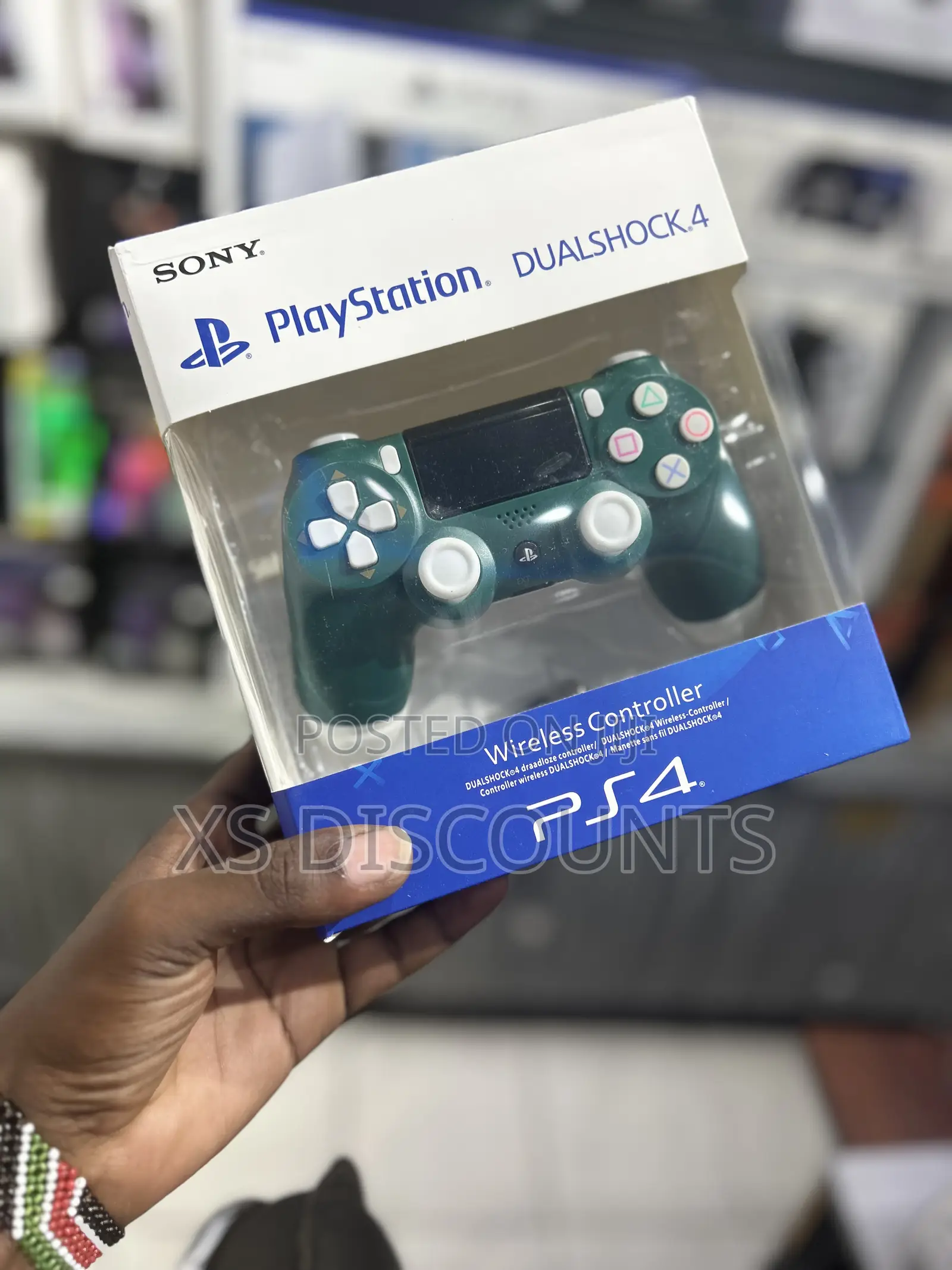 Jungle Green Ps4 Controller